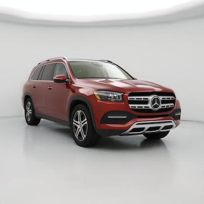 Red 2021 Mercedes-Benz GLS450