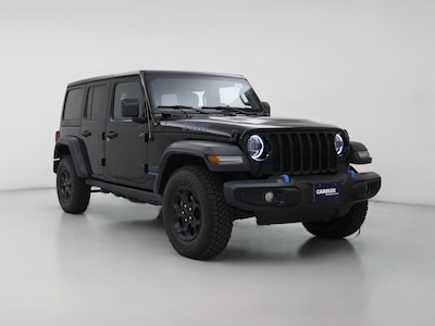 Black 2023 Jeep Wrangler 4XE PHEV Willy's