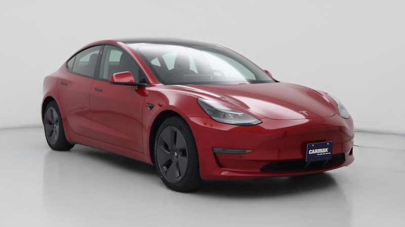 2021 Tesla Model 3 Long Range Hero Image