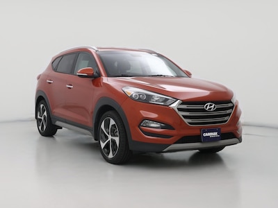 Orange 2017 Hyundai Tucson Limited