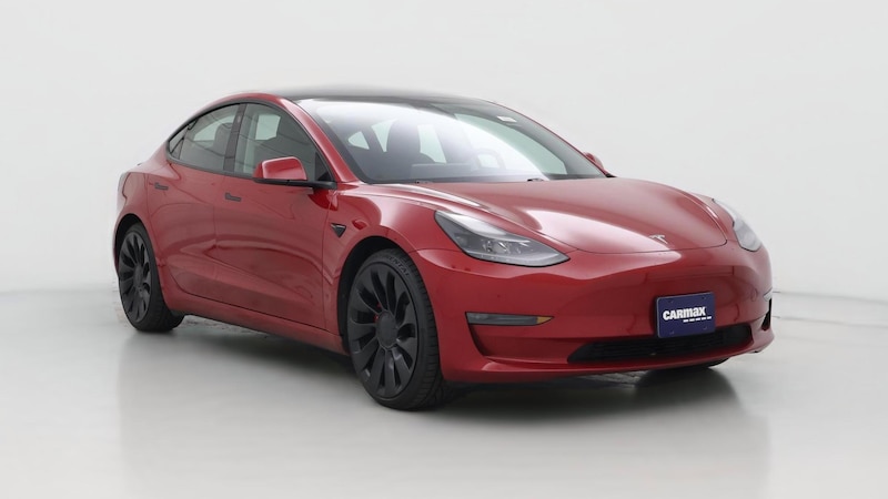 2021 Tesla Model 3 Performance Hero Image