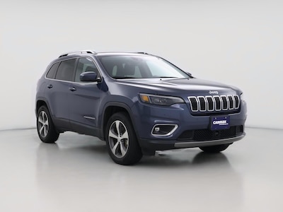 Blue 2021 Jeep Cherokee Limited