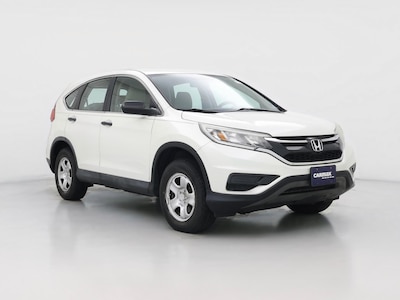 White 2015 Honda CR-V LX
