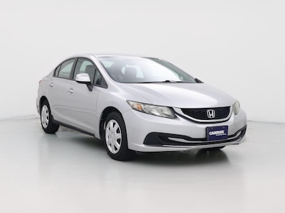 Silver 2013 Honda Civic LX