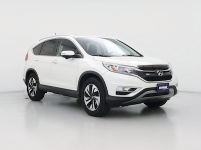 White 2015 Honda CR-V Touring