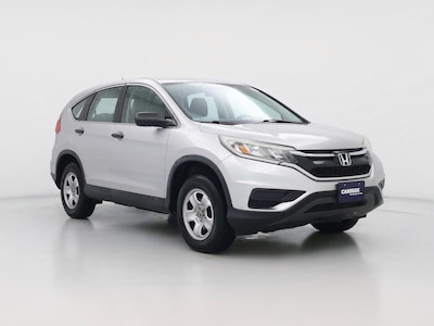 Silver 2015 Honda CR-V LX