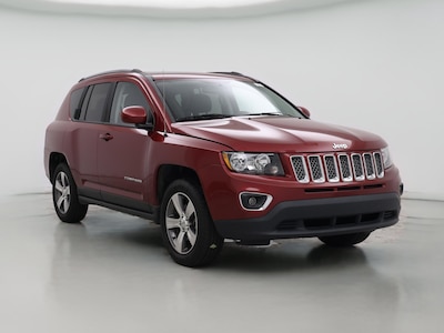 Red 2016 Jeep Compass High Altitude