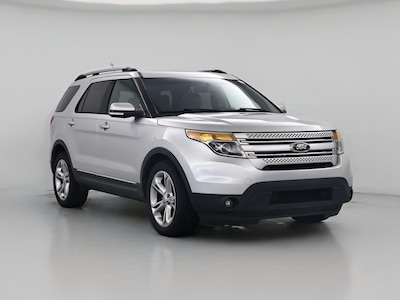 Silver 2015 Ford Explorer Limited