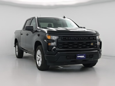 Black 2025 Chevrolet Silverado 1500 Custom