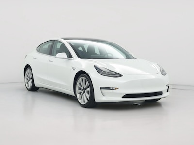 White 2020 Tesla Model 3 Long Range