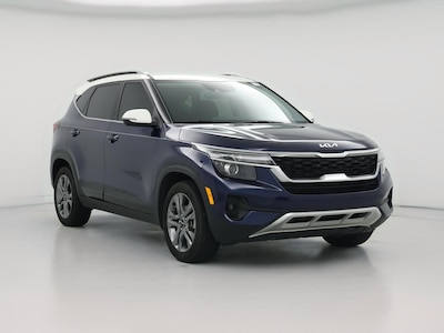 Blue 2023 Kia Seltos S