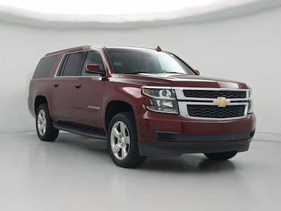 Red 2017 Chevrolet Suburban 1500 LT