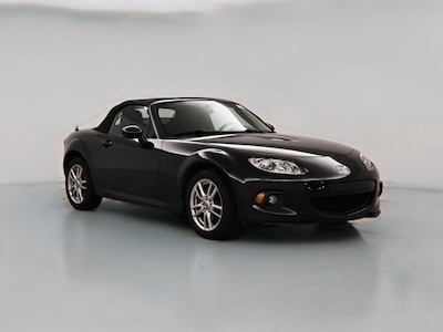 Black 2015 Mazda MX-5 Miata Sport