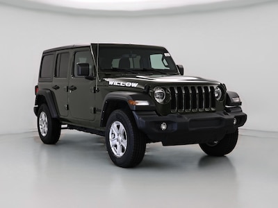 Green 2022 Jeep Wrangler Unlimited Sport S