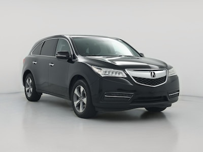 Black 2016 Acura MDX