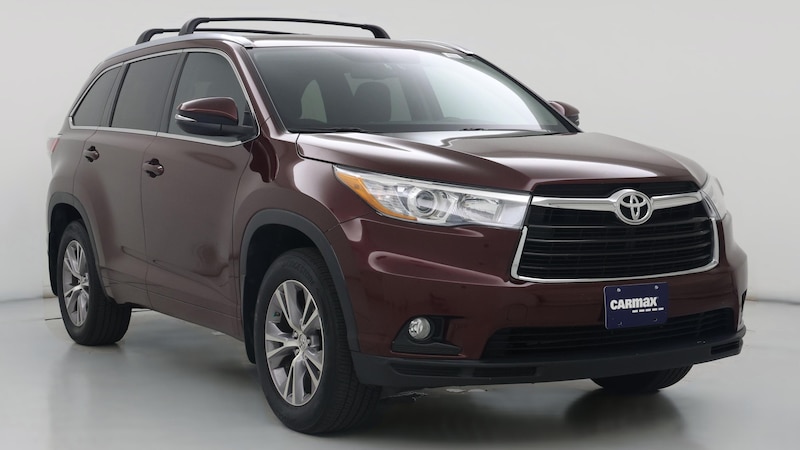 2015 Toyota Highlander XLE Hero Image