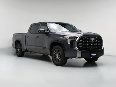 Gray 2022 Toyota Tundra Hybrid Platinum