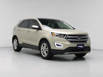 Gold 2018 Ford Edge Titanium
