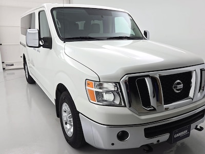 White 2021 Nissan NV 3500 SL