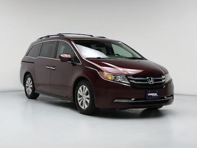Red 2017 Honda Odyssey EX-L