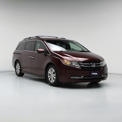 Red 2017 Honda Odyssey EX-L