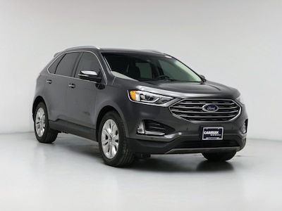 Gray 2020 Ford Edge Titanium