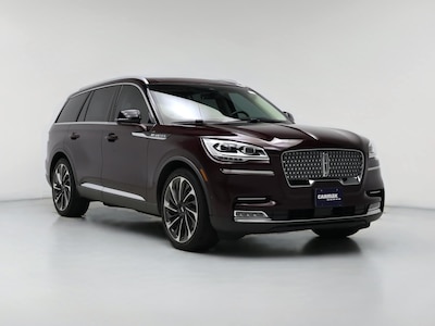 Red 2020 Lincoln Aviator Reserve