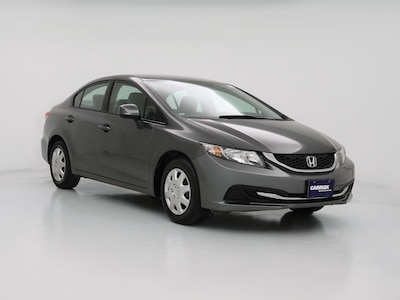 Gray 2013 Honda Civic LX