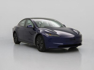 Blue 2025 Tesla Model 3 Long Range