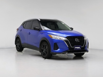 Blue 2023 Nissan Kicks SV