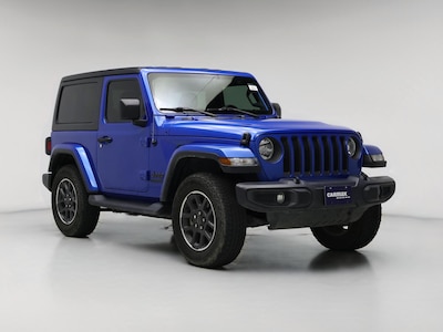 Blue 2021 Jeep Wrangler Sport S