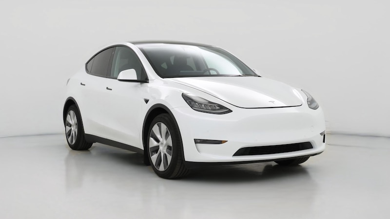 2021 Tesla Model Y Long Range Hero Image