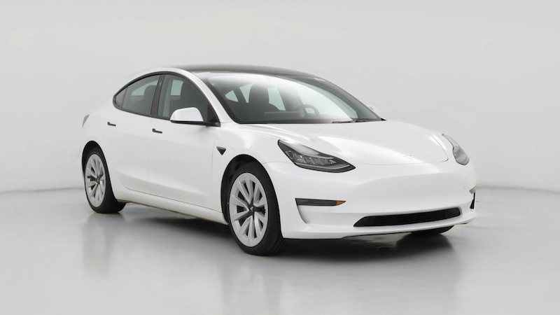 2022 Tesla Model 3 Long Range Hero Image