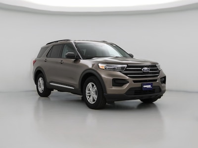 Brown 2021 Ford Explorer XLT