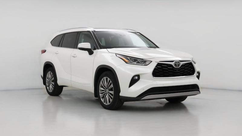 2021 Toyota Highlander Platinum Hero Image