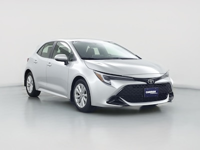 Silver 2023 Toyota Corolla Hatchback SE