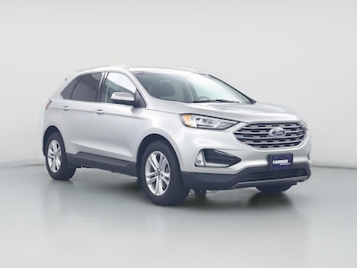 Silver 2019 Ford Edge SEL