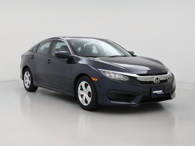 Blue 2018 Honda Civic LX