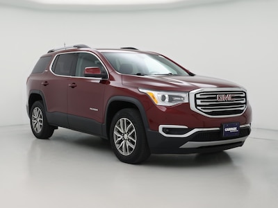 Red 2018 GMC Acadia SLE