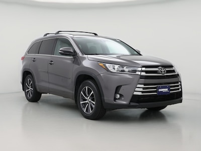 Gray 2019 Toyota Highlander Limited Platinum