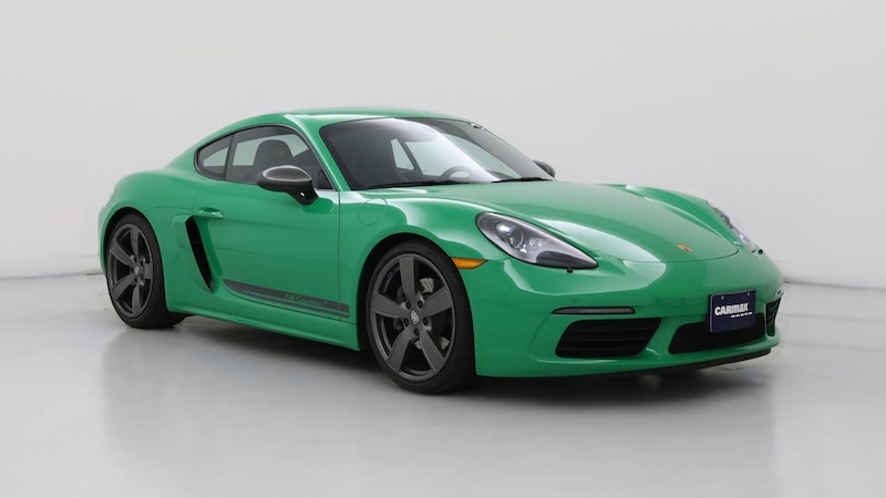 2021 Porsche 718 Cayman T Hero Image