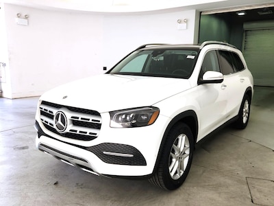 White 2020 Mercedes-Benz GLS450