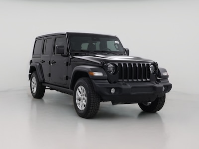 Black 2023 Jeep Wrangler Unlimited Sport