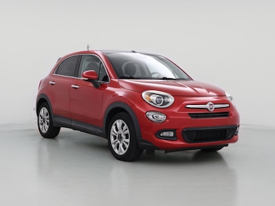 Red 2016 Fiat 500X Lounge