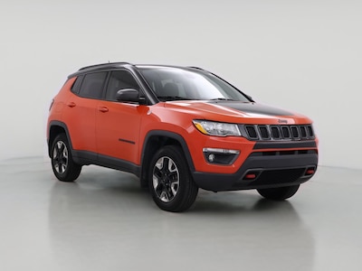 Orange 2017 Jeep Compass All-New Trailhawk