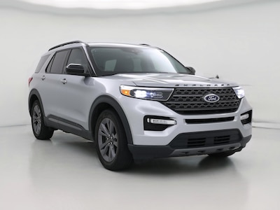 Gray 2023 Ford Explorer XLT