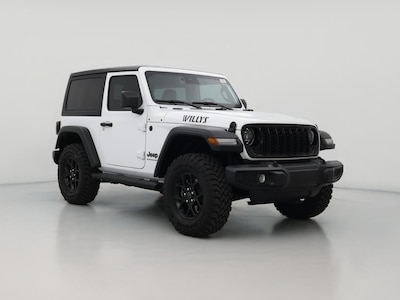 White 2024 Jeep Wrangler Willy's