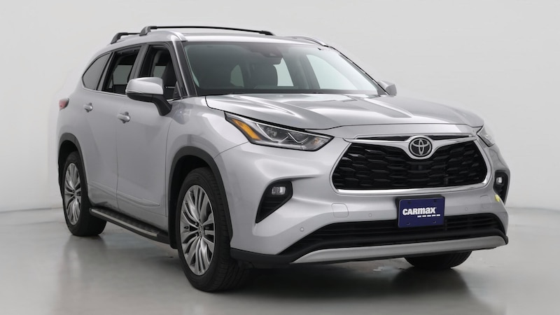 2021 Toyota Highlander Platinum Hero Image
