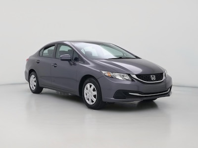 Gray 2015 Honda Civic LX