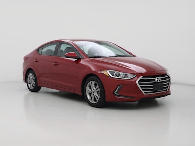 Red 2017 Hyundai Elantra SE